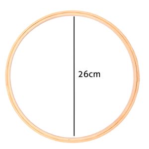 Bastidor de Madeira para Bordado Luli 26cm