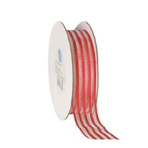 Fita Natalina Luli RB-29 25mm Rolo com 9,10 Metros