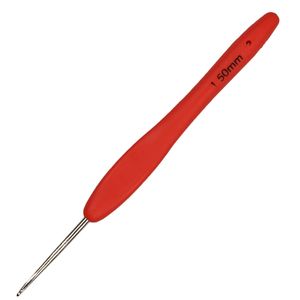 Agulha de Croche Luli com Cabo Emborrachado 1,50mm