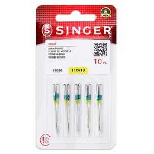 Agulha Singer para Jeans 2026/16 Blister com 10un