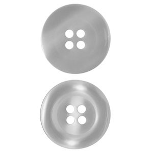 Botao de Camisa com 4 Furos Corozita 1010/32 20mm Pacote com 72un