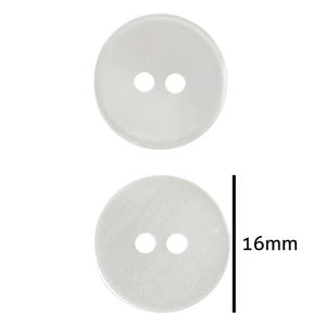 Botao de Camisa Corozita 1020/26 16mm Pacote com 144un
