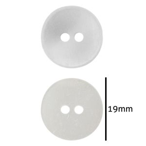 Botao de Camisa Corozita 1020/30 19mm Pacote com 144un