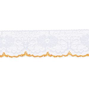 Renda de Nylon Najar 37mm 911/37 Rolo com 50 Metros