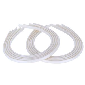 Tiara de Plastico com Dentes Luli HL-31 8mm Pacote com 10un