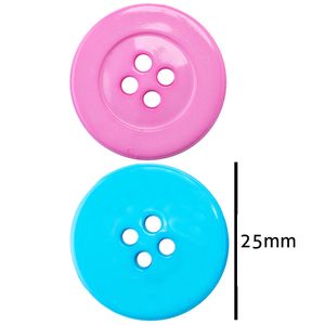 Botao 4 Furos Disco Voador Sortido 9186 40 25mm Pacote com 50un