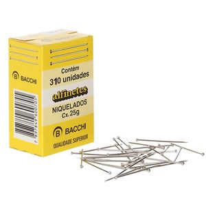 Alfinete de Cabeca Bacchi 29 2,9cm 20 caixas com 25g