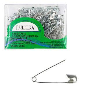 Alfinete de Seguranca Aquarela N1 3,1cm com 100un