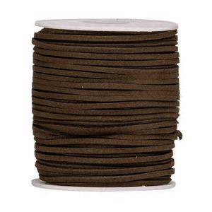 Tira de Camurca Luli 2,6mm Rolo com 50 Metros