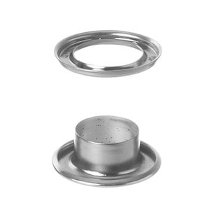 Ilhos de Latao Com Arruela 0.L Eberle 10mm Pacote com 200UN