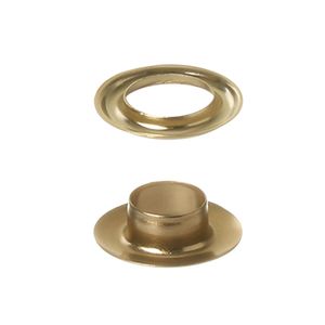 Ilhos 1 de Ferro Com Arruela 175.090.055.F Eberle 9mm Pacote com 200UN
