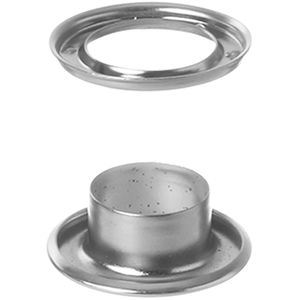 Ilhos de Latao Com Arruela 4.L Eberle 17mm Pacote com 200UN