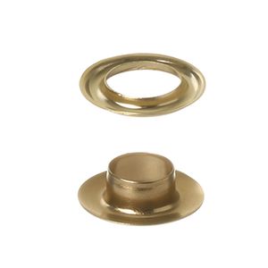 Ilhos 50 de Ferro Com Arruela 120.060.050.F Eberle 6mm Pacote com 1000un