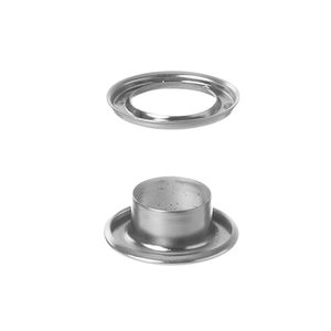 Ilhos 54 de Ferro Com Arruela 080.040.045.F Eberle 4mm Pacote com 1000un