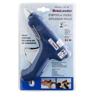 Pistola de Cola Quente BrasLeeder 55W AP-40
