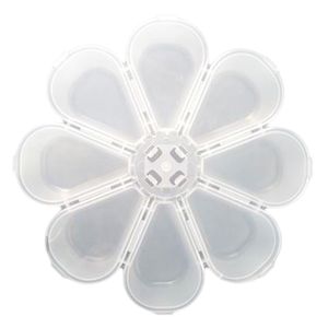Caixa Organizadora de Flor 17cm com 8 Divisorias