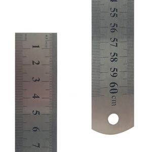 Regua de Aco Inox Western 983 60cm