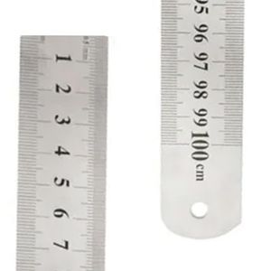 Regua de Aco Inox Western 984 de 100cm