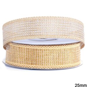 Fita Decorativa Fio de Ouro Luli LU-27 25mm 9,10 Metros
