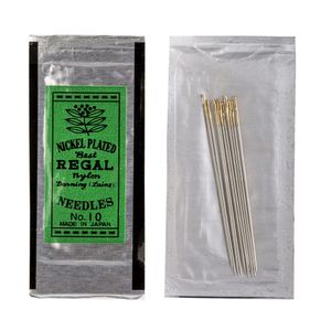 Agulha de Mao Regal Nº10  3,9cm Cartela com 10un