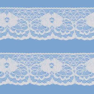 Renda de Nylon Najar 3,7cm 900/37 Rolo com 50 Metros