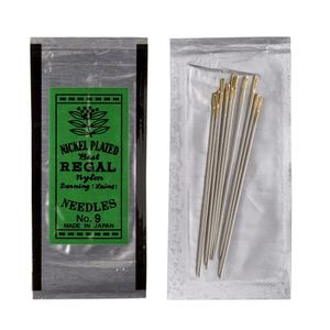 Agulha de Mao Regal Nº9 4,2cm Cartela com 10un