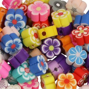 Micanga Fimo de Flores Luli F11 Pacote com 100un