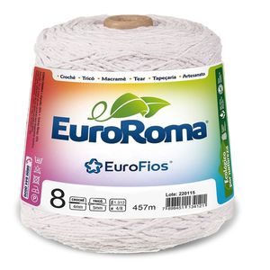 Barbante EuroRoma Colorido 4/8 Rolo com 457 Metros