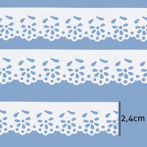 Bordado Marilda Mini Lasy Thalu Mod04 2,4cm 10M