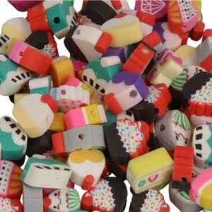 Micanga Fimo de Doces Luli F4 Pacote com 100un