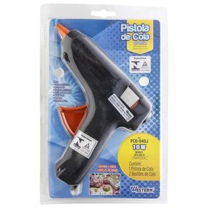 Pistola de Cola Quente Grande 10W PCQ040J Western