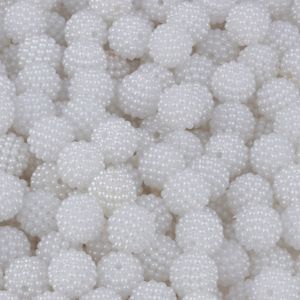 Perola Craquelada Luli 12mm Pacote com 500g