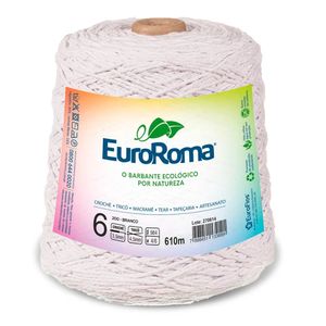 Barbante EuroRoma Colorido 4/6 Rolo com 610 Metros