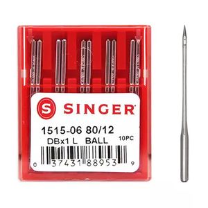 Agulha Singer Cabo Fino 1515/12 Blister com 10un