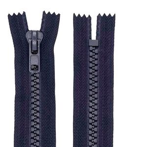 Ziper Fixo com Plastico n°8 Luli com 15cm Pacote com 10un