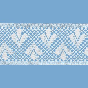 Renda de Algodao Paraiba 121352 5,7cm Peca com 20 Metros