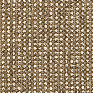 Manta de Strass Termocolante SS6.5 Pedra 2,2mm Luli 45x120cm