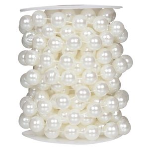 Corrente de Perola ABS Luli 14mm Rolo com 4,5 Metros