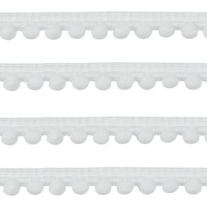 Fita Grelot Pompom 11mm Luli Rolo com 10 Metros