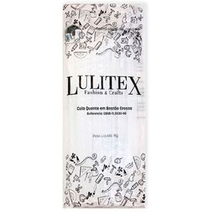 Bastao de Cola Quente Grossa Lulitex pacote de 1kg