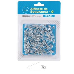 Alfinete de Seguranca Luli N0 2,5cm 100un