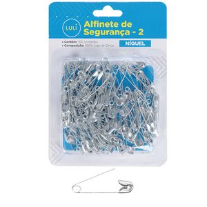 Alfinete de Seguranca Luli N2 3,7cm 100un