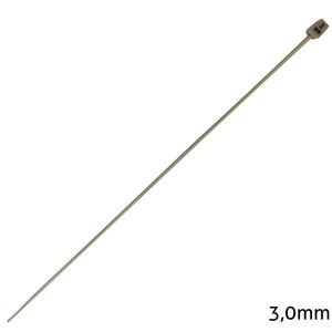 Agulha de Trico Aluminio Luli 3mm 35cm 1 Par
