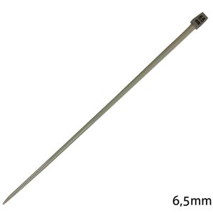 Agulha de Trico de Aluminio Luli 6,5mm 35cm 1 Par