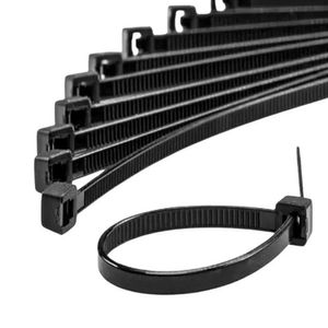 Abracadeiras de Nylon Western 225-4 200mm Pacote com 100un