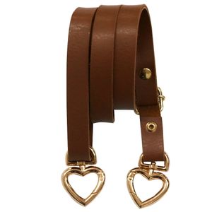 Alca de Bolsa com Fecho de Coracao 1,5cm x 1,4 Metros