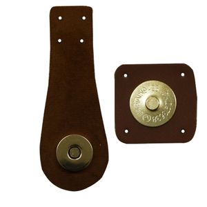 Fecho de Bolsa Botao de Pressao com Aba 9,4 x 3,4 Centimetros