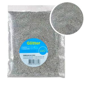 Glitter de Poliester Luli Pacote com 500g