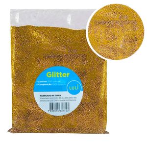 Glitter de Poliester Luli Pacote com 500g
