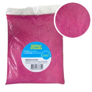 Glitter Irisado Luli pacote com 500g